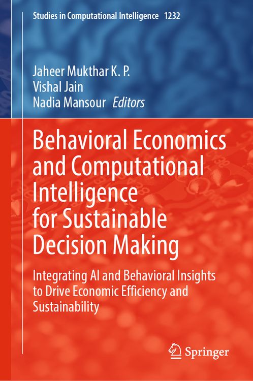 Produktbild: Behavioral Economics and Computational Intelligence for Sustainable Decision Making