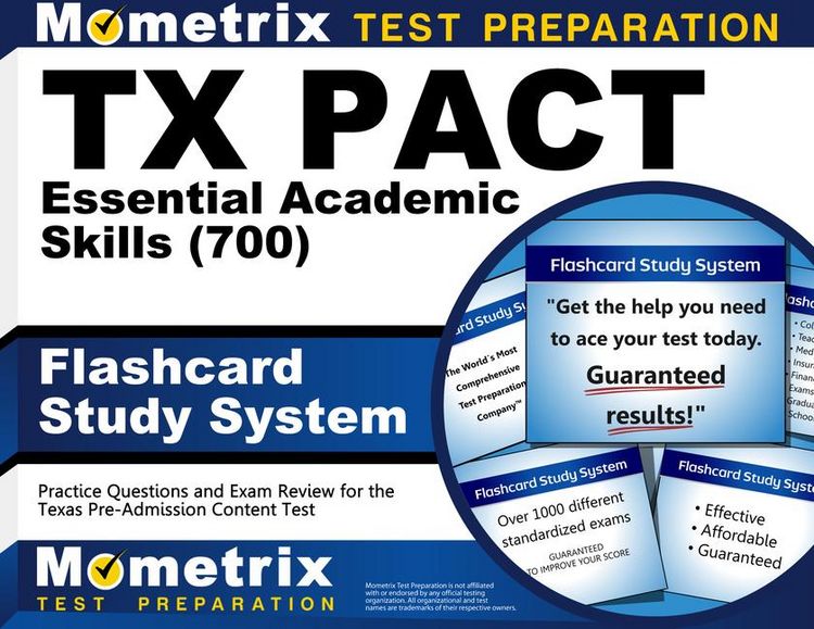 Produktbild: TX Pact Essential Academic Skills (700) Flashcard Study System