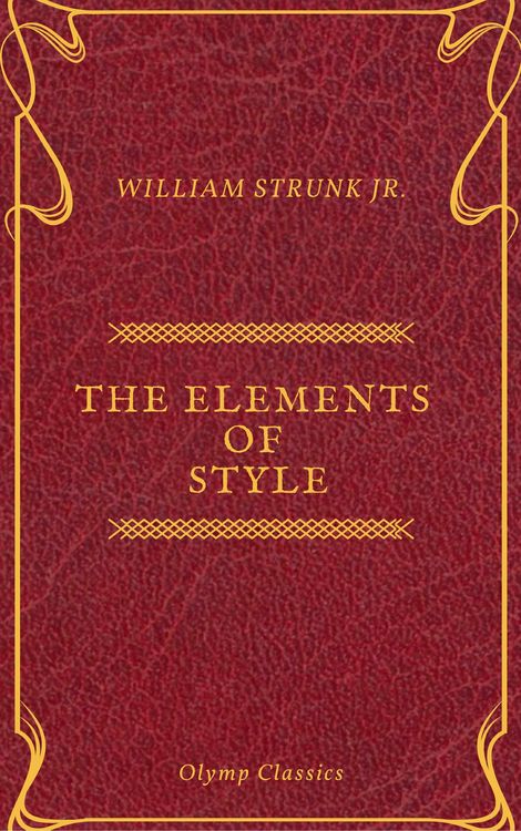 Produktbild: The Elements of Style ( Olymp Classics )
