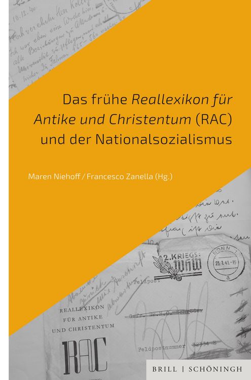Produktbild: Das fr&uuml;he Reallexikon f&uuml;r Antike und Christentum (RAC) und der Nationalsozialismus