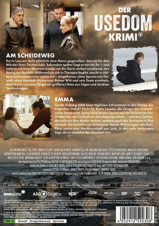 Produktbild: Der Usedom-Krimi: Am Scheideweg / Emma