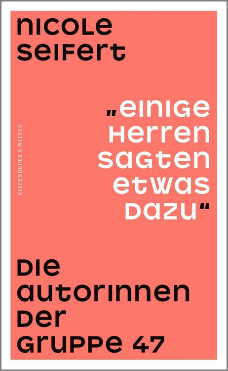 Produktbild: "Einige Herren sagten etwas dazu"