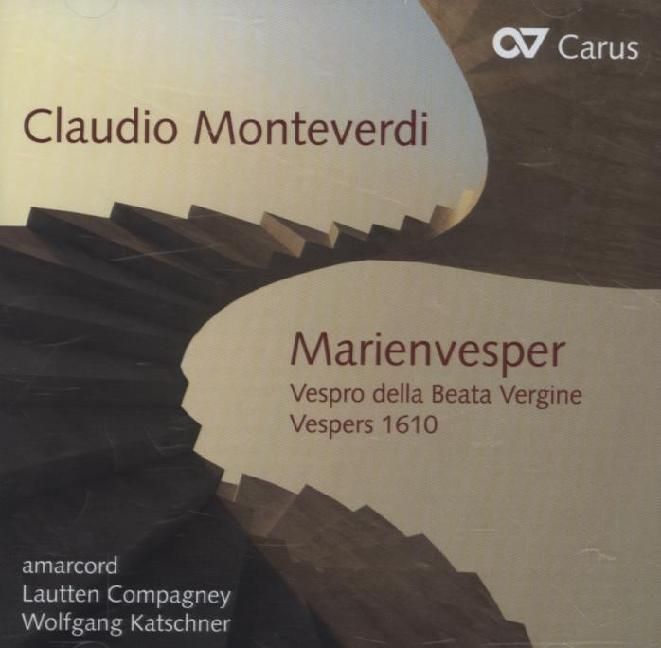Produktbild: Amarcord/Katschner/Lautten Compagney: Marienvesper