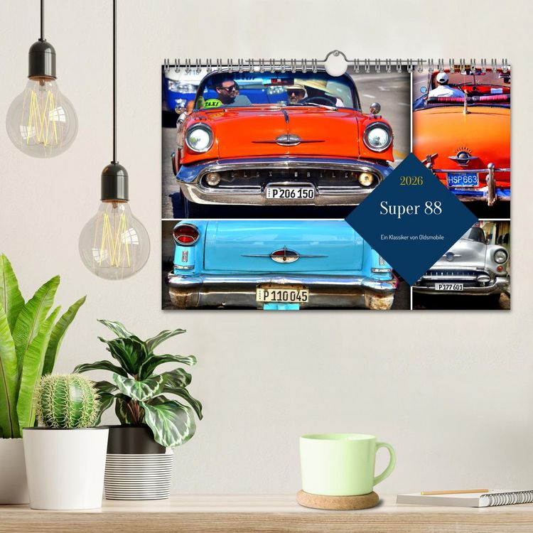 Produktbild: Super 88 - Ein Klassiker von Oldsmobile (Wandkalender 2026 DIN A4 quer), CALVENDO Monatskalender