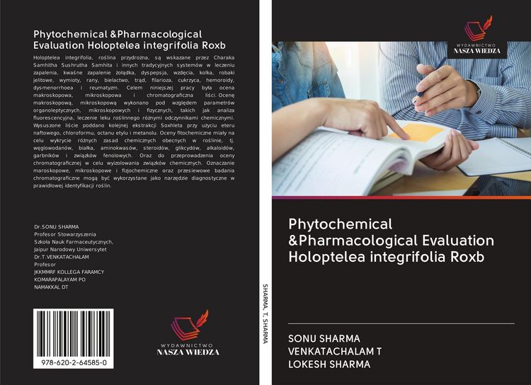 Produktbild: Phytochemical &Pharmacological Evaluation Holoptelea integrifolia Roxb