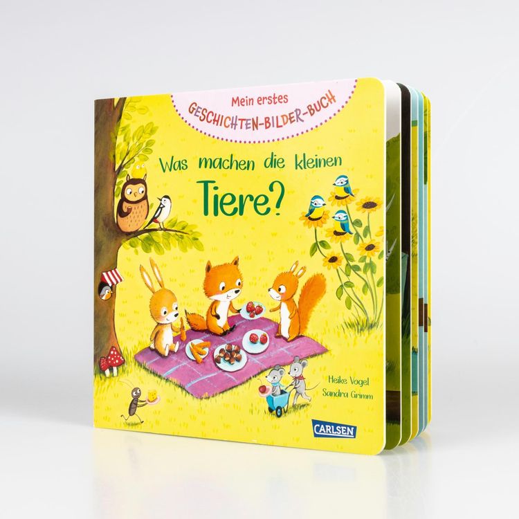 Produktbild: Mein erstes Geschichten-Bilder-Buch: Was machen die kleinen Tiere?