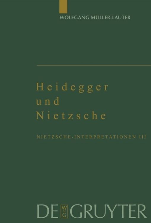 Produktbild: Heidegger und Nietzsche