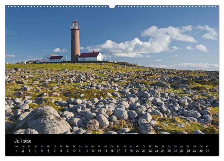 Produktbild: Leuchtt&uuml;rme in aller Welt 2026 (hochwertiger Premium Wandkalender 2026 DIN A2 quer), Kunstdruck in Hochglanz