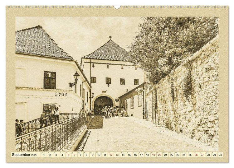 Produktbild: Zagreb &ndash; Ein Kalender im Zeitungsstil (Wandkalender 2026 DIN A2 quer), CALVENDO Monatskalender