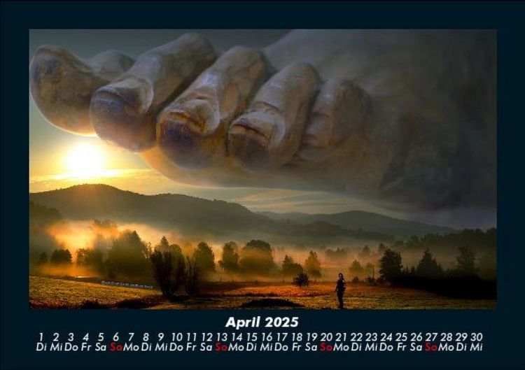 Produktbild: Mit Fantasy durch's Jahr 2025 Fotokalender DIN A5