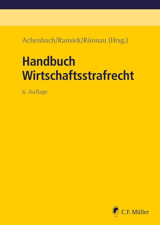 Produktbild: Handbuch Wirtschaftsstrafrecht