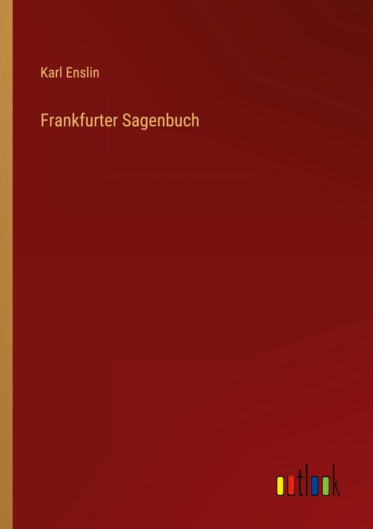 Produktbild: Frankfurter Sagenbuch