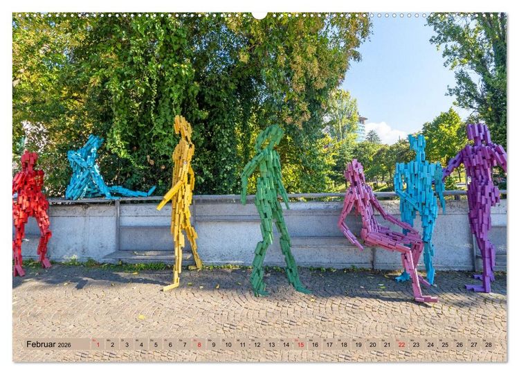 Produktbild: Tirana - Herz Albaniens (hochwertiger Premium Wandkalender 2026 DIN A2 quer), Kunstdruck in Hochglanz