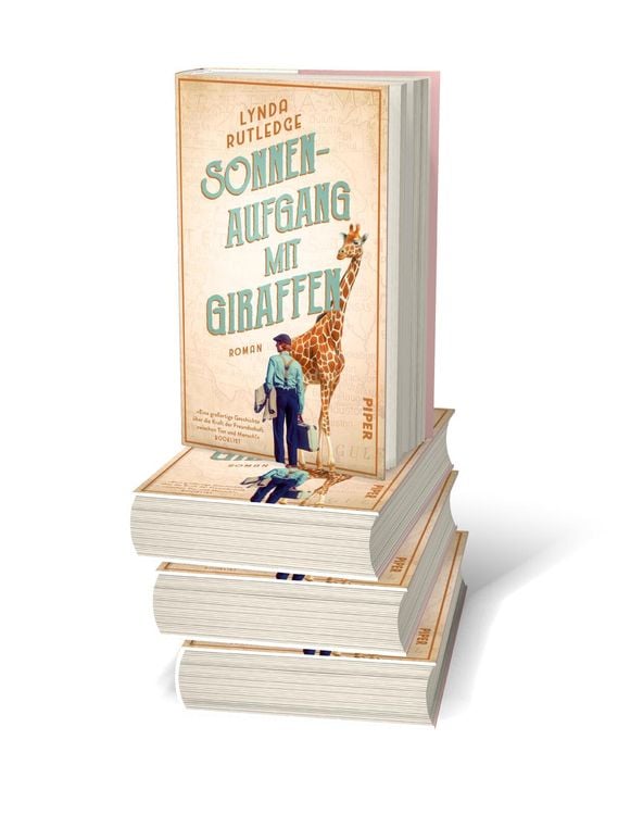 Produktbild: Sonnenaufgang mit Giraffen