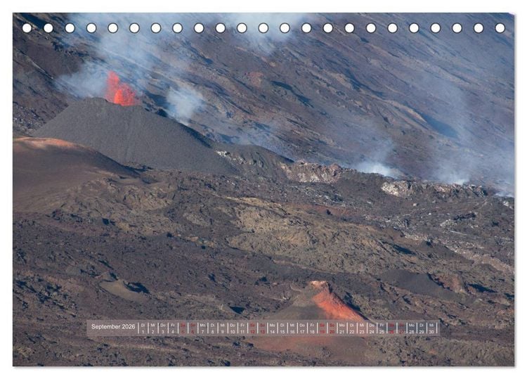 Produktbild: La R&eacute;union - Bergweh &reg; (Tischkalender 2026 DIN A5 quer), CALVENDO Monatskalender