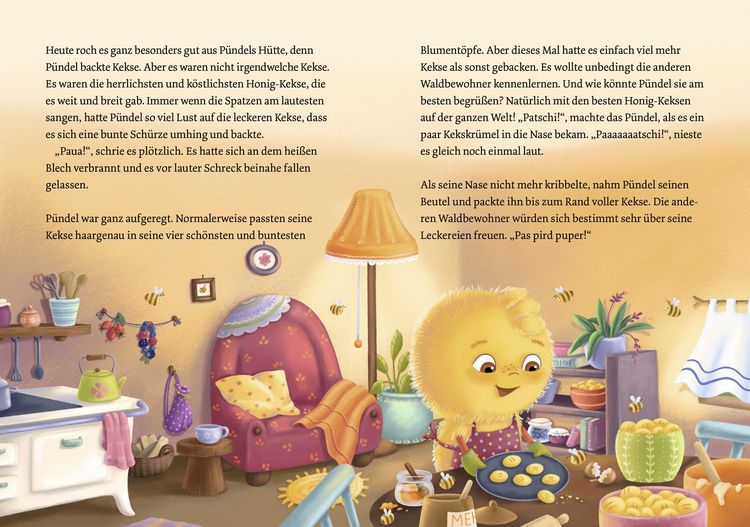 Das Pündel und die Honig-Kekse