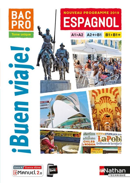 Produktbild: Buen Viaje; Espagnol: Bac Pro: Niveau A2;b2: Livre + Licence de l