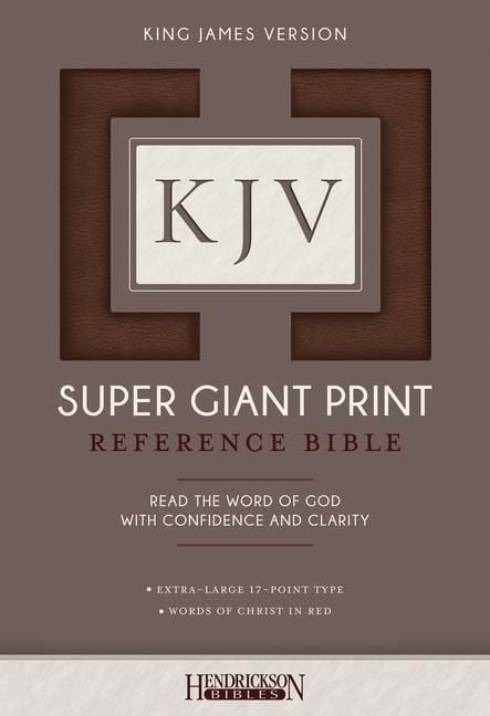 Produktbild: KJV Super Giant Print Bible