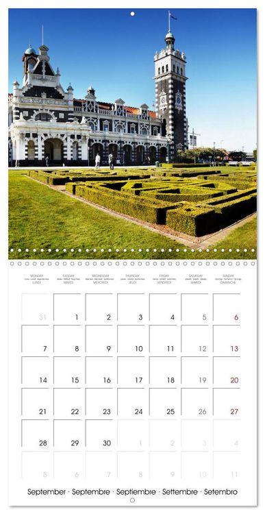 Produktbild: New Zealand Best places to travel (Wall Calendar 2026 12 &times; 12 Inch) CALVENDO 12 Month Wall Calendar
