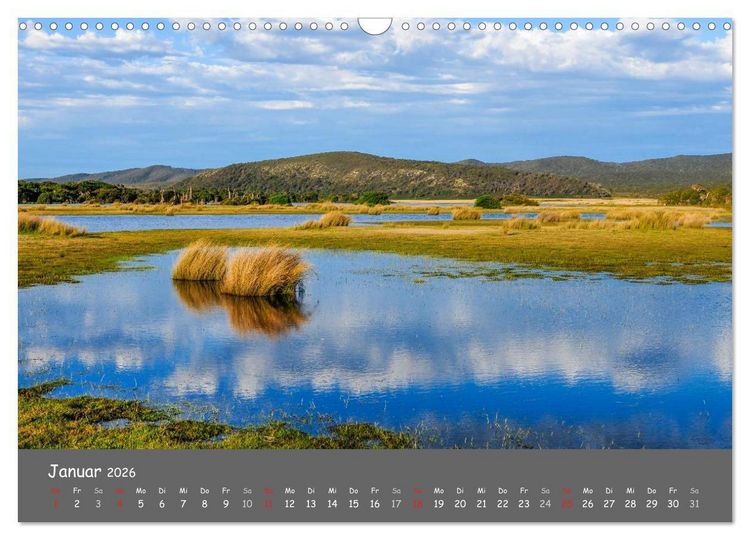 Produktbild: Naturlandschaften Tasmaniens (Wandkalender 2026 DIN A3 quer), CALVENDO Monatskalender