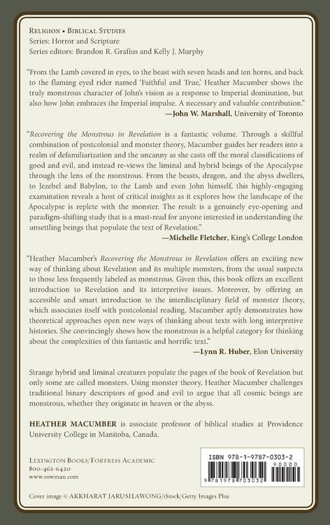 Produktbild: Recovering the Monstrous in Revelation