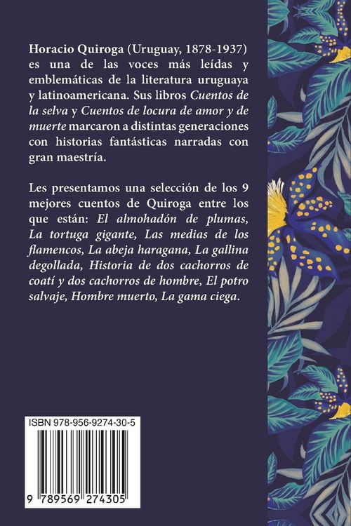 Produktbild: Horacio Quiroga, sus mejores cuentos