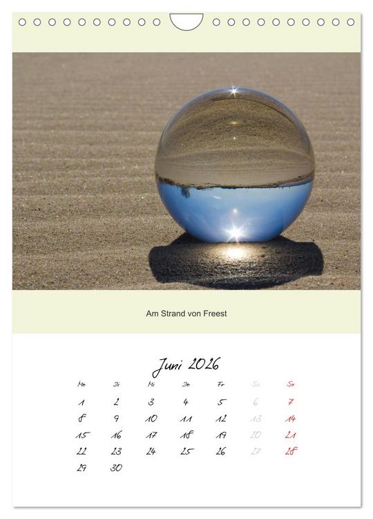 Produktbild: Natur & Glas (Wandkalender 2026 DIN A4 hoch), CALVENDO Monatskalender
