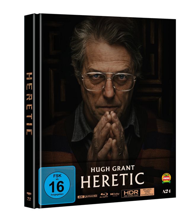Produktbild: Heretic - Mediabook - Cover A (4K Ultra HD) (+ Blu-ray)