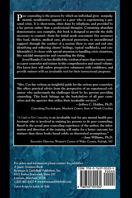 Produktbild: Guide to Peer Counseling