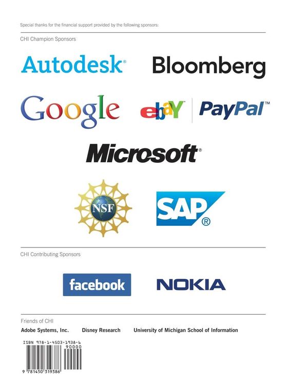 Produktbild: CHI 2012 The 30th ACM Conference on Human Factors in Computing Systems V1