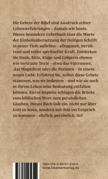 Produktbild: Die sch&ouml;nsten Gebete der Bibel