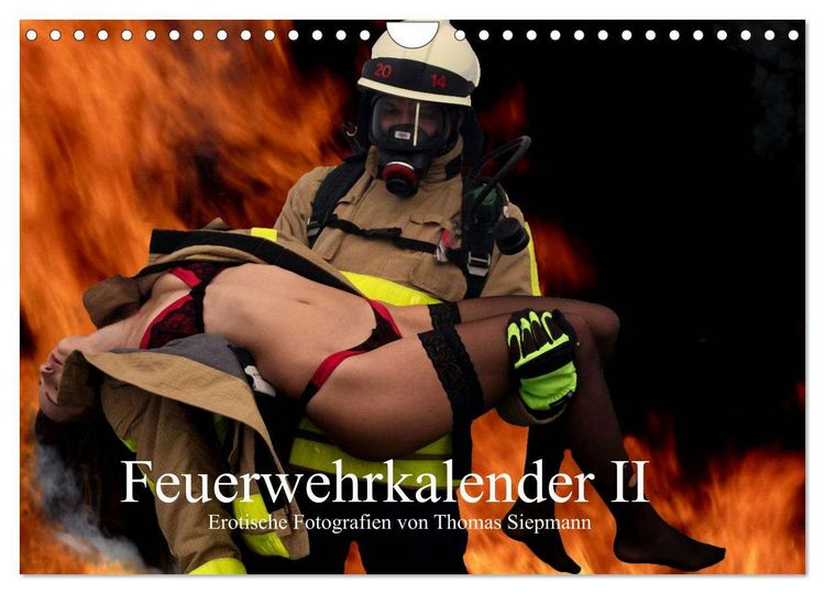 Produktbild: Feuerwehrkalender II &ndash; Erotische Fotografien von Thomas Siepmann (Wandkalender 2026 DIN A4 quer), CALVENDO Monatskalender