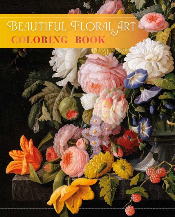 Produktbild: Beautiful Floral Art Coloring Book