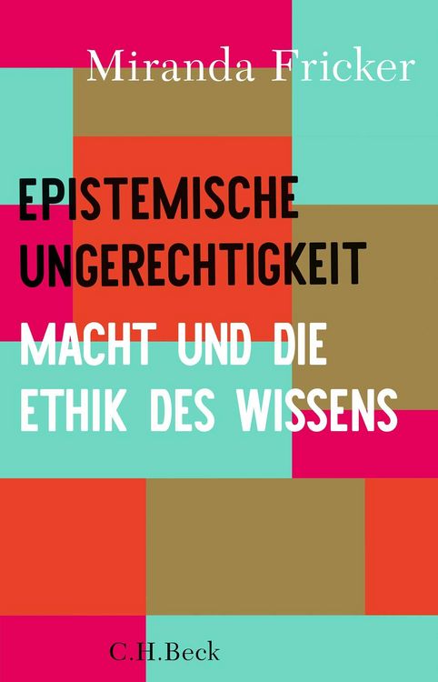 Produktbild: Epistemische Ungerechtigkeit