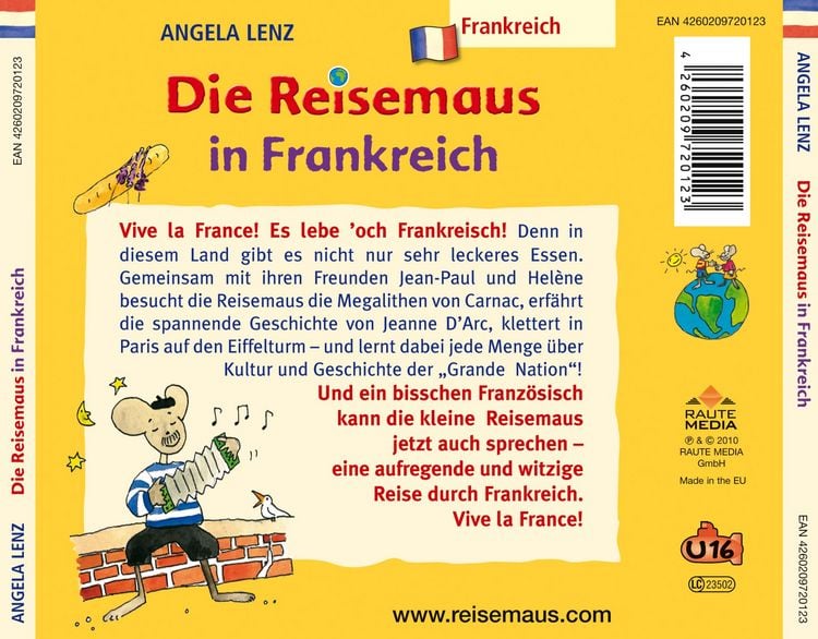 Produktbild: Die Reisemaus in Frankreich