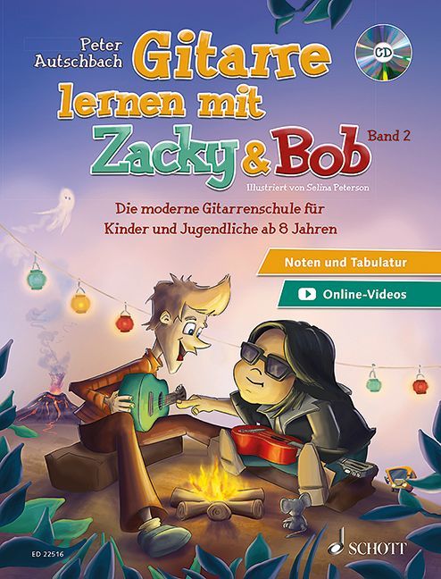 Produktbild: Gitarre lernen mit Zacky und Bob