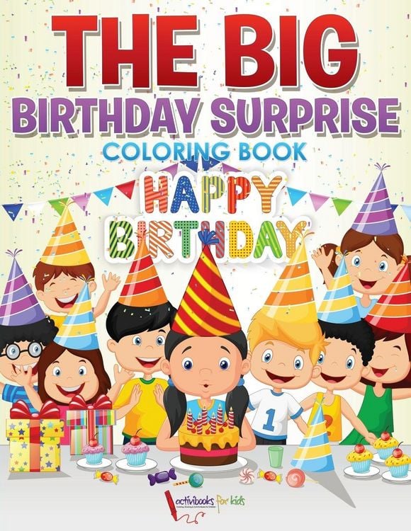 Produktbild: The Big Birthday Surprise Coloring Book