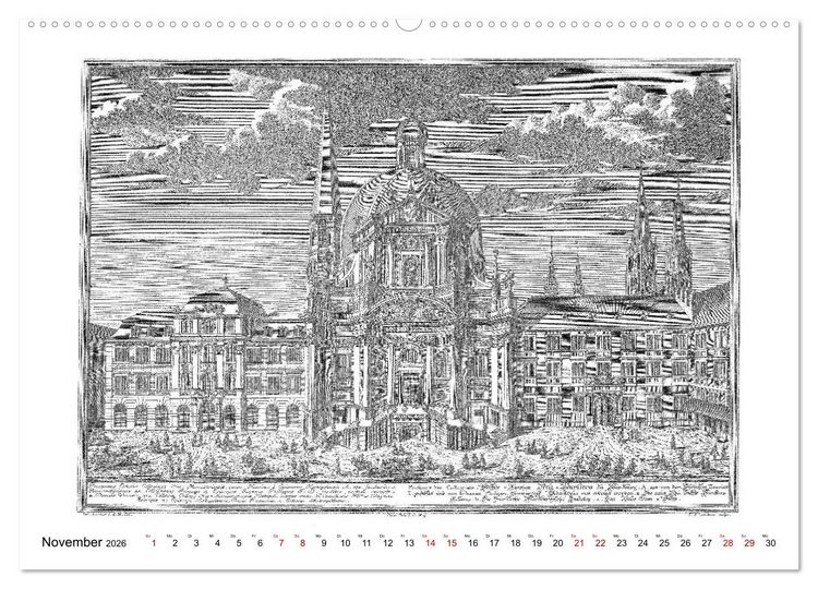 Produktbild: W&uuml;rzburg in alten Bildern (hochwertiger Premium Wandkalender 2026 DIN A2 quer), Kunstdruck in Hochglanz