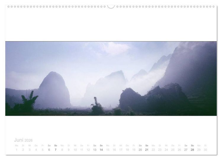 Produktbild: Vietnam Panorama (Wandkalender 2026 DIN A2 quer), CALVENDO Monatskalender