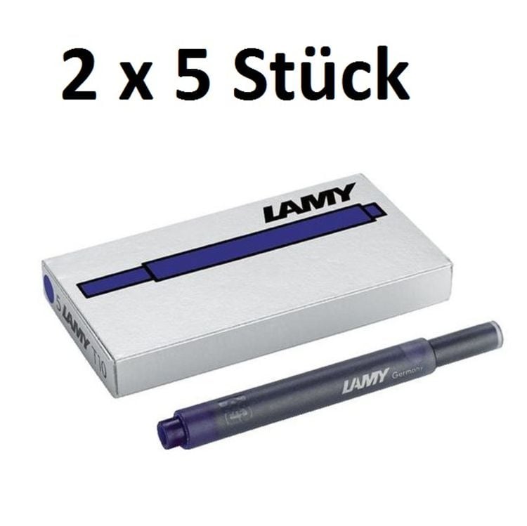 Produktbild: LAMY Tintenpatronen T10 blau, 10er Set