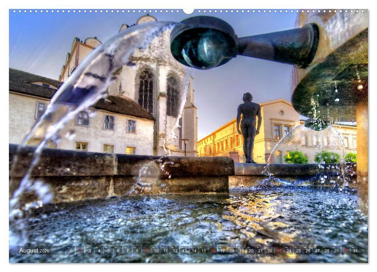 Produktbild: Halle an der Saale - Stadtansichten (hochwertiger Premium Wandkalender 2026 DIN A2 quer), Kunstdruck in Hochglanz