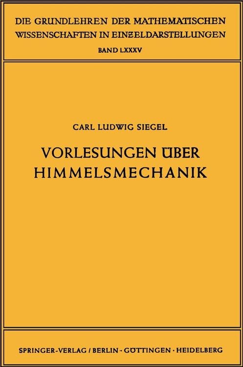 Produktbild: Vorlesungen &uuml;ber Himmelsmechanik