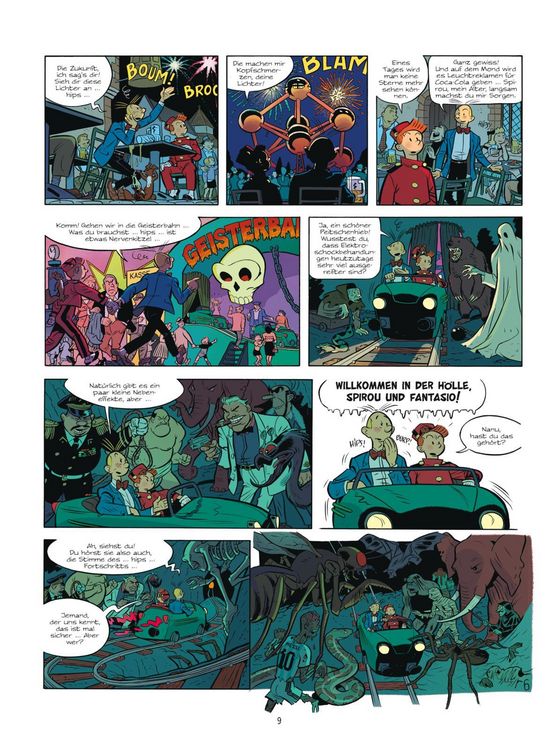 Produktbild: Spirou und Fantasio 55: Das Ged&auml;chtnis der Zukunft