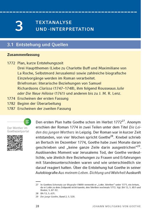 Produktbild: Die Leiden des jungen Werther von Johann Wolfgang von Goethe