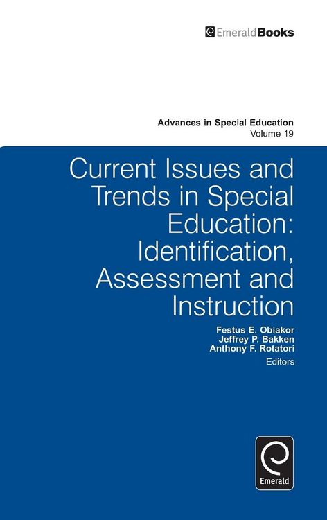 Produktbild: Current Issues and Trends in Special Education.