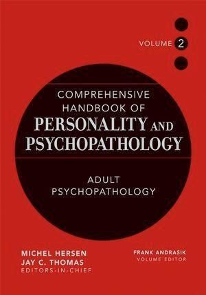 Produktbild: Comprehensive Handbook of Personality and Psychopathology, Adult Psychopathology