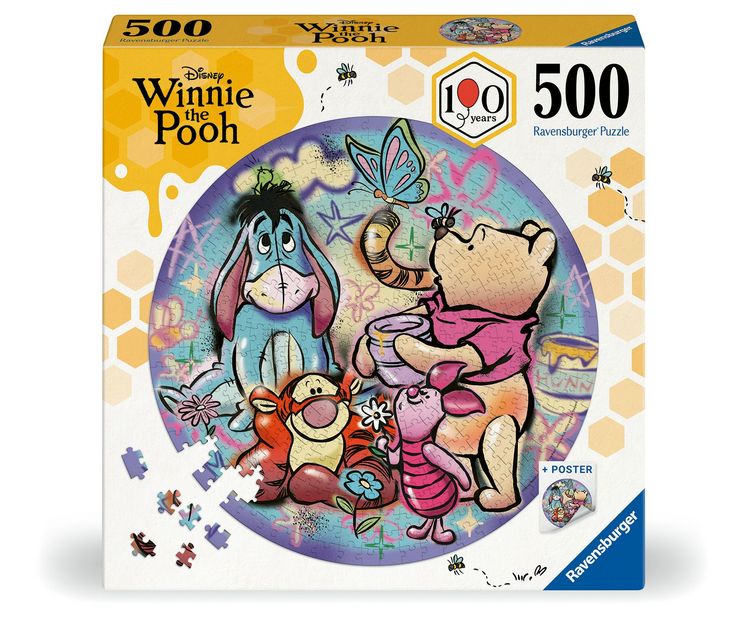 Produktbild: Erwachsenenpuzzle 500 Teile - Disney Winnie Puuh