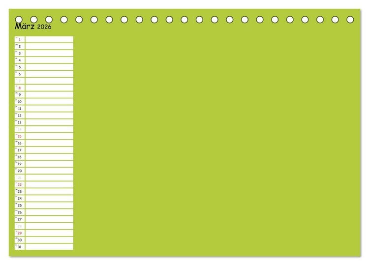 Produktbild: Bunter Bastelkalender (Tischkalender 2026 DIN A5 quer), CALVENDO Monatskalender