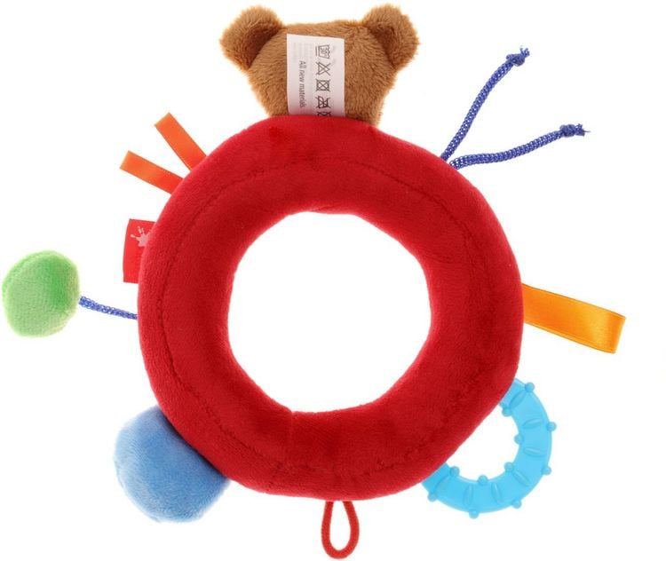Produktbild: sigikid 40490 - Greifling Aktiv-Ring B&auml;r Kinderbunt