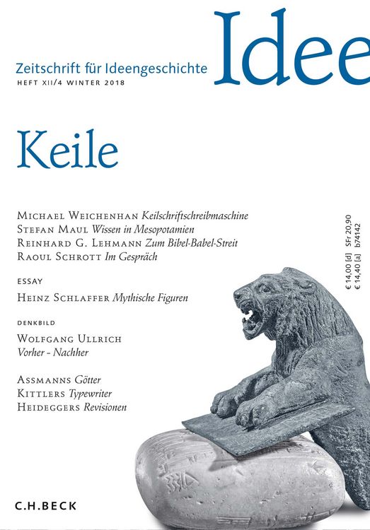 Produktbild: Zeitschrift f&uuml;r Ideengeschichte Heft XII/4 Winter 2018